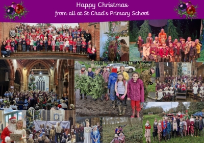 Happy Christmas from all at St Chad's! 