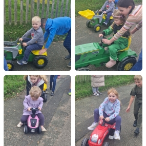 St Chad's tractor run